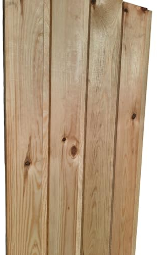 AZZAP Profilbretter Profilholz Fassadenprofil Fasebretter Kiefer Klasse C 16x90mm Länge:150cm Holz 20 St.