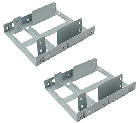 2 cadres de internes de 2,5 à 3,5 pour 2 disques SSD 2,5 vers baie 3,5