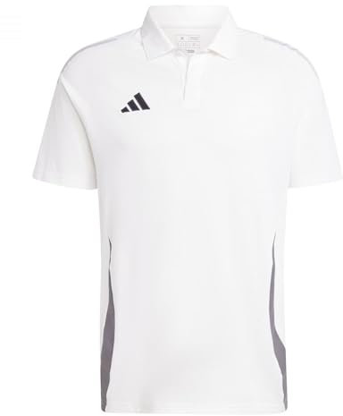Adidas Polo Shirt (Short Sleeve) Tiro 24 Competition Poloshirt, White, IR7565, M