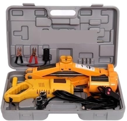 WLLKIY 2TON Limousine 12V Auto Elektrischer Hydraulischer Wagenheber Wagenheber Reifenreparaturwerkzeuge Toolkit Wagenheber Mühelos Effizient