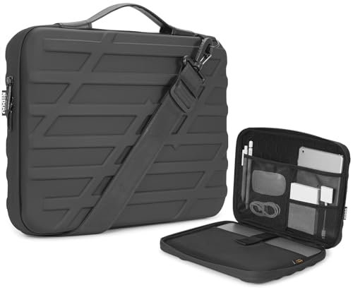 Nidoo 13 14 pulgadas - Funda rígida para ordenador portátil, bandolera de protección para MacBook Pro, 13,6 pulgadas, 13,6 pulgadas, MacBook Air, Surface Laptop 6 7, ThinkPad X13, L13, E14, T14S, Yoga