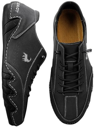 Generisch 2026 Botas de equitación casuales para hombre Botas de motocicleta cómodas y elegantes con agarre extra Zapatos Tokio para hombre, Negro , 45 EU