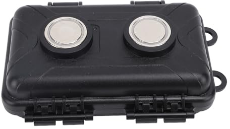 TOPINCN Portachiavi Magnetico per Auto, Scatola Magnetica Impermeabile 13x8,5x4,5 Cm per Uso Domestico All'aperto in Auto