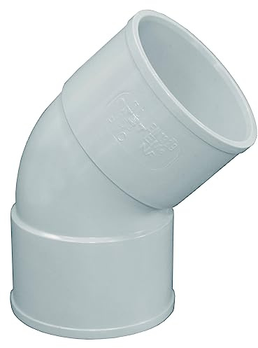 Coudes PVC 45° personnalisables First Plast-Femelle-Femelle-80mm