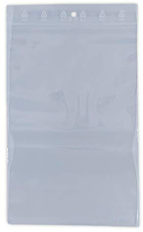 1000 Sachets 160 x 220 mm fermeture zip Transparent Sachet zip 16 x 22 cm 50 microns sac plastique compatible alimentaire et congélation poche zip solide recyclable norme CEE UNIVERS GRAPHIQUE UGS14