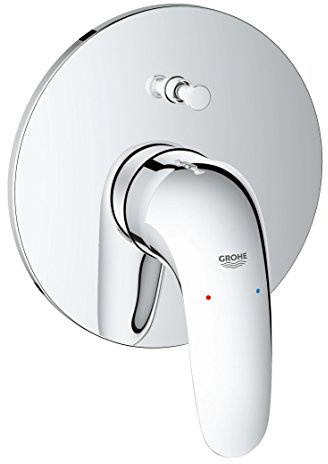 Grohe 29099003 Eurostyle Fassade für Mischbatterie für Badewanne/Dusche Chrom geschlossener Metall-Hebelgriff (chrom)