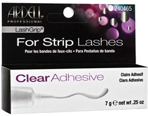 Ardell Lashgrip Adhesive Strip Lashes False Clear 7G by Ardell