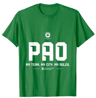 Teams - Panathinaikos OPAP Athens (green) Maglietta