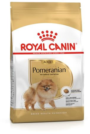 Royal Canin Pomeranian Adult | 3 kg | Alleinfuttermittel für Hunde | Trockenfutter für ausgewachsene und ältere Zwergspitze | Ab dem 8. Monat | Angepasster Mineralstoffgehalt