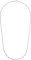 Amor Collier 925 Sterling Silber Damen Halsschmuck, 42 cm, Silber, Kommt in Schmuck Geschenk Box, 2017472