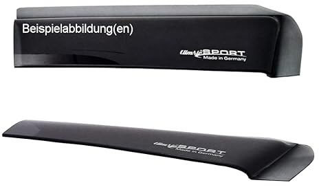 Climair Windabweiser Set vorne & hinten (mit ABE) 04-4524.KS, Farbausführung: schwarz - Kompatibel für Audi A4 Avant Kombi Typ B8(B9), Anzahl Türen: 5, Baujahr: 2016-