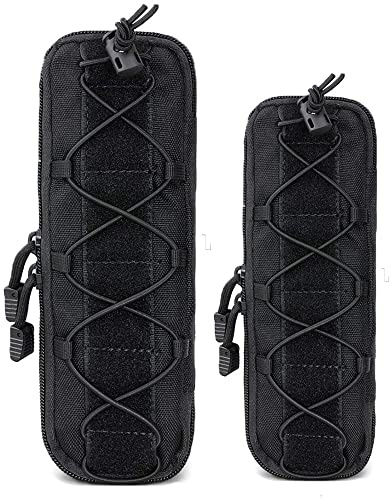 ACEXIER 1PCS Taktische Molle Messertasche Taschenlampe Halter Fall täglich tragen Kleine Hüfttasche Wandern Jagdmesser Holster Taschen Magazin Tasche...