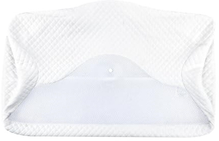 HOMCA Ersatzkissenbezug Waschbaren Kissenbezügen Memory Foam Kopfkissen Bezug, Weiß, Für HOMCA 70x40x8,5/14 Kopfkissen