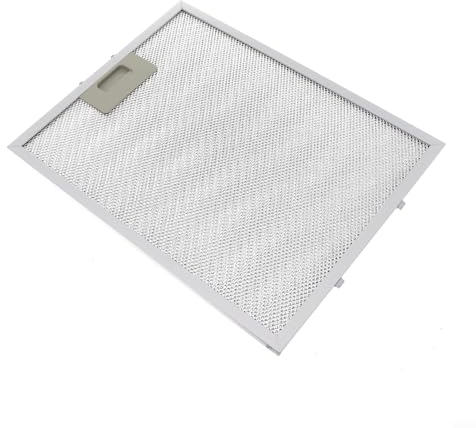 ARMYJY Confezione da 2 filtri antigrasso in Metallo per Cappa da Cucina, 310 x 250 x 9 mm, Filtro in Rete di Alluminio, per Cappa aspirante