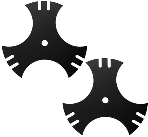 Kliplinc Edge Knife 781-0748 781-0748-0637 for Lawn Edging Cutter ¨C 3-Sided 9-Tri-Star Trench Cutter Blade Pack of 2 Accessories