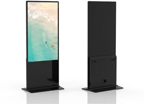 WTD - World Trade Display 43 Floor Standing Totem Touch – JOVA Series Kiosk Indoor version All in One, PCAP 10 Point, 4K UHD 3840x2160, 500 nits, Intel i5, 8GB RAM, 128GB SSD