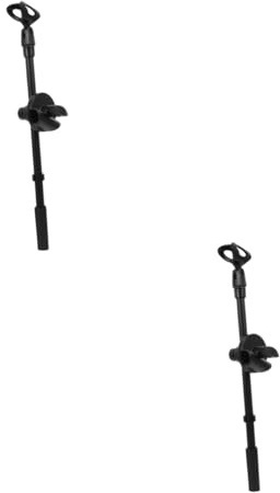 SHOWERORO 2sätze Metall Mikrofon Arm Mit Verstellbarer Mikrofonausleger Stabiler Für Podcasting Und Gaming Kompatibel Mit Meisten Mikrofonen