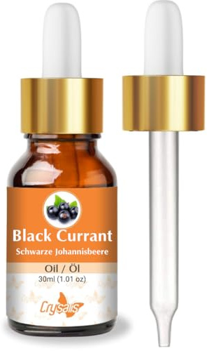 Crysalis Black Currant (Ribes Nigrum) Oil – 30 ml/1.01 Fl oz