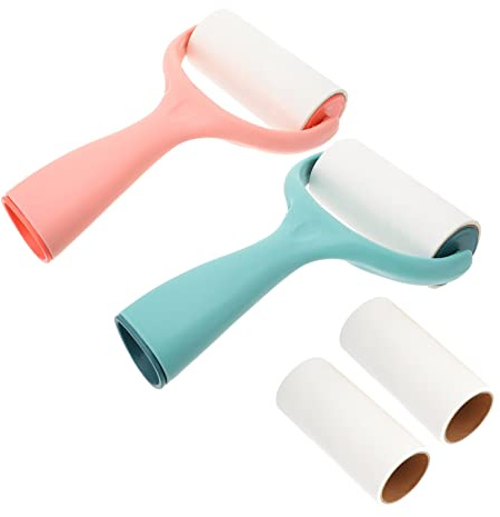 ERINGOGO Praktische Kleider Haarentferner Mit Inkl Klebepapier Leichter Abwaschbarer Sticky Roller Für Kleidung Sofa Auto Haustiere Platzsparend Und Effizient
