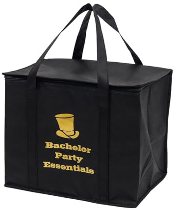 Brosash Bachelor Party Insulated Cooler Bags – 2 Pack for Groom to Be - Soft Sided Cooler for Beer Snacks Golf Beach Boating Pool | Wedding Gag Gift for Men Favors Ideas Funny Gifts Groomsman Idea