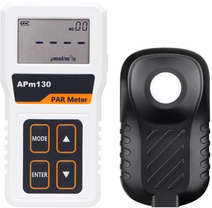 Mesureurs de lumière, Testeur d'intensité lumineuse numérique haute précision APM130 PAR, mesure PPFD for plantes en serre
