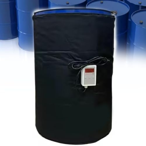 Adjustable Digital Thermostatic Drum Heating Blanket for Insulated Oil Drums, Efficient Barrel Heater Solution