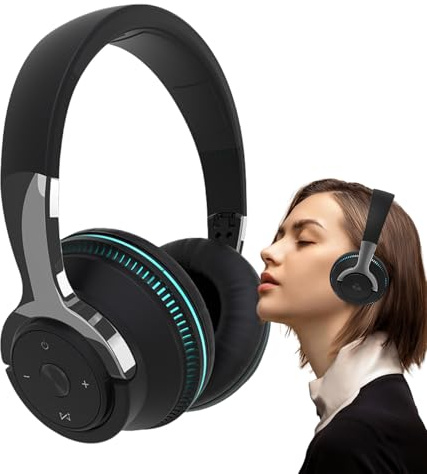 Opdestn Auricolari Senza Fili,Cuffie Senza Fili Retrattili - Auricolari Con Cancellazione Del Rumore E Stereo, Batteria A Lunga Durata Per Laptop Telefono Palestra Casa
