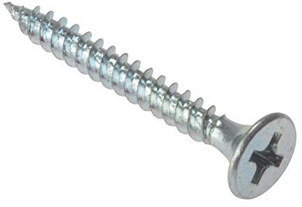 ForgeFix Drywall Screws Fine Thread | 3.5 x 38mm | Zinc Plated | Box 1000