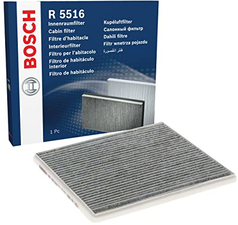 BOSCH Filter, Innenraumluft 1987435516 | Kompatibel mit: FORD ESCORT CLASSIC, ESCORT VI, SUBARU LEGACY IV, LEGACY IV Kombi, OUTBACK, TOYOTA AURIS, AVENSIS Kombi