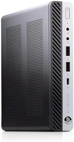 HP 800 G3 Mini High Performance Desktop Intel i7-6700 up to 4.0GHz 32GB DDR4 New 1TB NVMe M.2 SSD WiFi BT Wirless Keyboard & Mouse Win 11 Pro (Renewed)