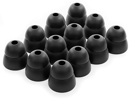 Okuli 12 x Écouteurs en Silicone Double Embouts d'oreilles pour Casque Écouteurs