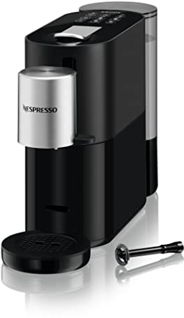 Krups Xn890840 Nespresso Atelier Coffee Pod Machine, Silver