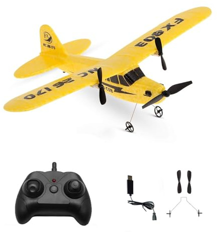 Goolsky Fjärrkontroll glidare fast vinge RC flygplan RTF