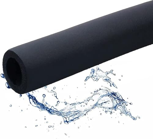 Rohrisolierung Schaumstoff rohr,Isolierschlauch 6mm/20mm/25mm/32mm/50mm/90mm/110mm ID Rohr Dämmung Schlauch,isolierung Heizungsrohre,Wasserleitung,für Verschiedene Rohrisolierungen,1 Stück ( Size : 50