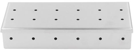 dsheng Scatola per Affumicatore Accessori per Barbecue in Legno di Frutta in Acciaio Inossidabile Scatola per Pancetta in Legno Scatola per Affumicatura Scatola per Attrezzi Scatola per