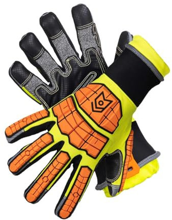 MOG Masters of Gloves RESQ 7901 Gants de sauvetage résistants aux coupures, gants d'intervention avec niveau de protection extrêmement élevé, protection contre les coupures, protection contre les