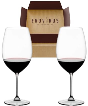 Pack 2 Copas Riedel Vinum XL - x2 Copa Vino Tinto Cristal Fino - Restaruante New World 6416/00 - Mejor Selección ENOVINOS