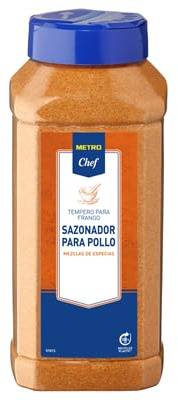 Tienda Sazonadores: Chimichurri, Pinchitos, Barbacoa, Paella, Pescado, Pollo y Pollo Frito. Varios pesos para cocina profesional y hogar. Sazonadores sin gluten. (3 Botes, POLLO)