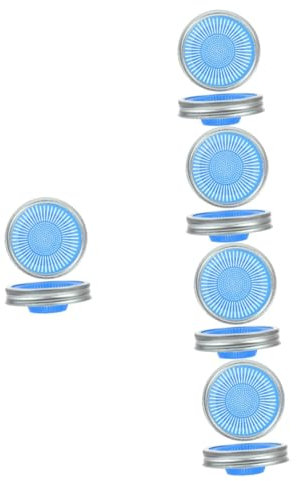 Cabilock 10 Stk Einmachglasdeckel Zaunpfosten Halterungen Mesh-Sprossendeckel Tülle Bausatz sprouting kit sojasprossen frisch Einmachgläser Siebe Sojasprossen Growkit Sprossen Deckel PP