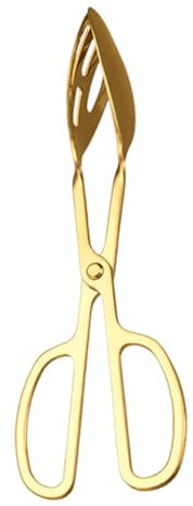 Pinza da cucina per barbecue, pinza da pasticceria, pinza da portata in acciaio inox, pinza da cucina, cibo, pinza multiuso per uso quotidiano, per raccogliere fette di pane