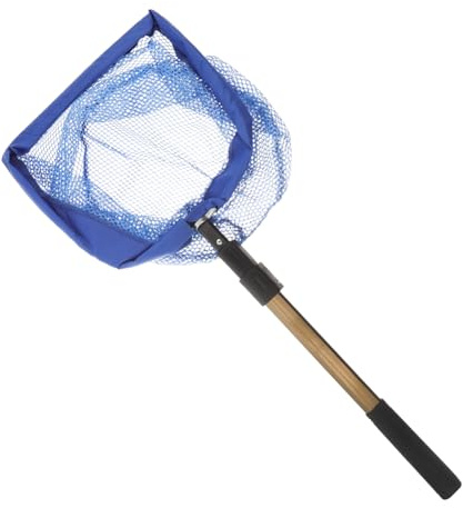 JUMPLAWN Teleskop Tischtennisball Picker Mit Langem Griff Großer Kapazität Nylonnetz Verstellbarer Ballaufnehmer Für Training Und Ballsammlung