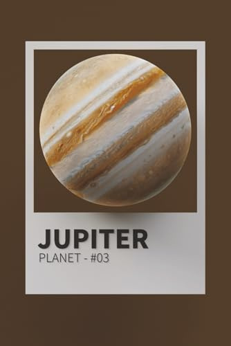 Jupiter Dot Grid Notebook: Modern Bullet Journal | 6x9 in | 100 Pages | Space Planet Stationery