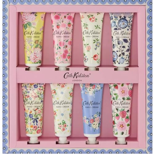 Hand Cream Cath Kidston Navy Carnation Set of 8 x 30ml Gift Set