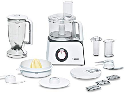 Bosch MCM4100 Robot culinaire Styline 1.2 litres, 800 W, plus de 35 fonctions Blanc
