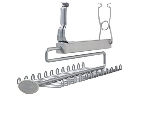ClosetMaid 78060 Sliding Tie and Belt Rack for Wire Shelving