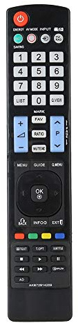 Tosuny Télécommande de Remplacement pour 42LE4500 AKB72914209 AKB74115502 AKB69680403 47LE5310 42LE5310 55LE5310, télécommande Universelle pour téléviseur