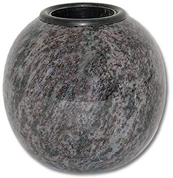 Vase funéraire en Granit (Couleur sélectionnable) pour Le cimetière | Vase funéraire en Granit pour Le cimetière | Urnes-FUNÉRAIRES.
