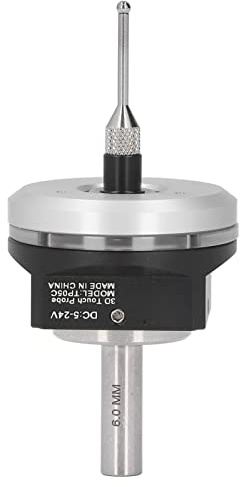 CNC 3D Edge Finder, High Accuracy Edge Locator Tungsten Steel Ball, Support XYZ Coordinate Stroke, 3D Probe, for, for GRBL CNC Equipment