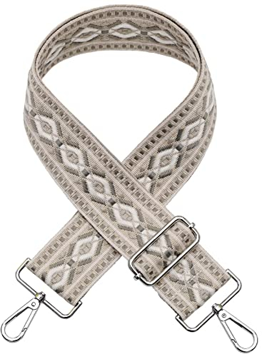 Verstellbar Schulterriemen 5CM Schultergurt Damen & Herren Breit Taschengurt für Handtaschen Riemen A-Beige