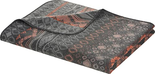 biederlack Wohndecke Bohème Baumwollmischung Rose Größe 150x200 cm